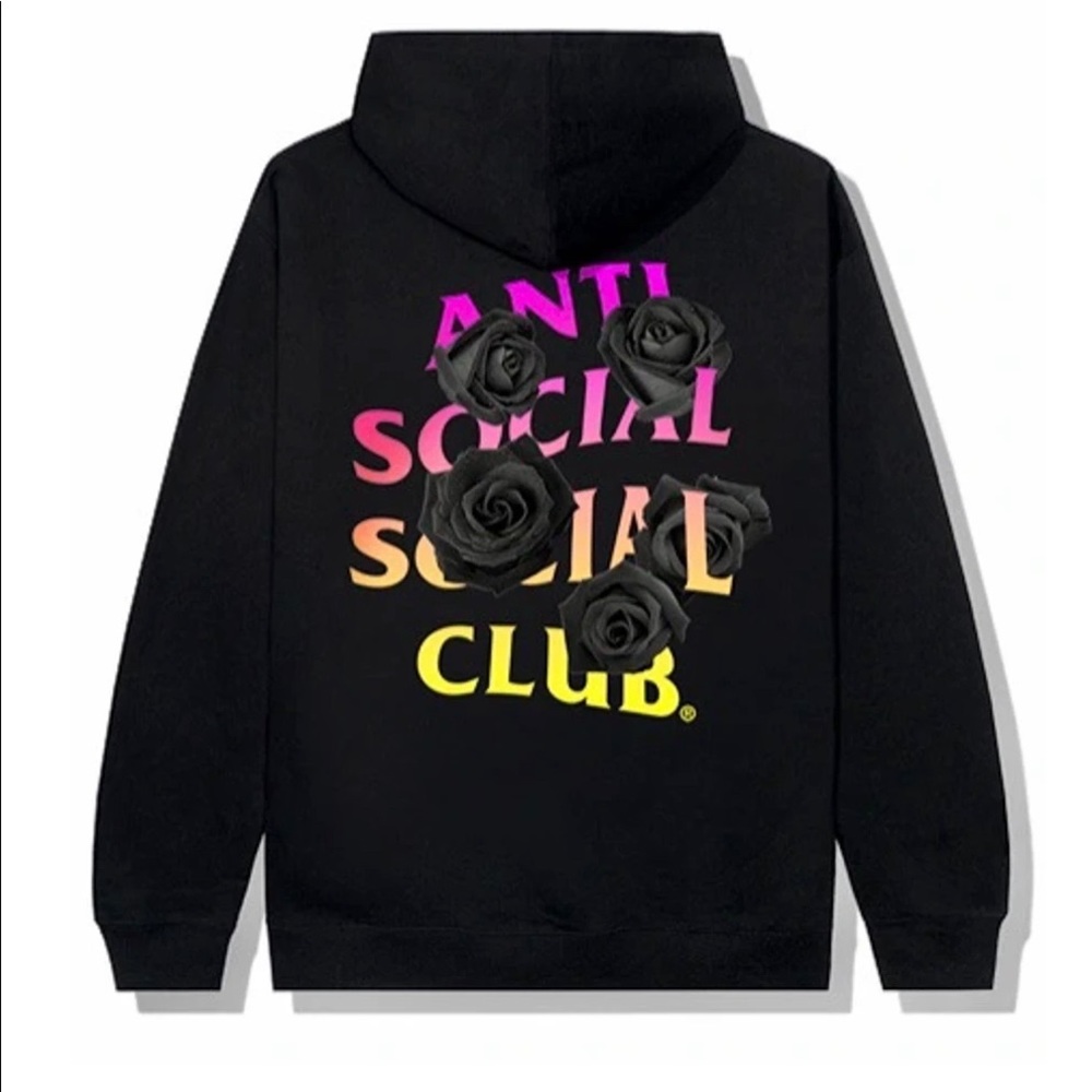 DS Anti social social Club In The Lead Black Hoodie XXL Authentic Brand new ASSC